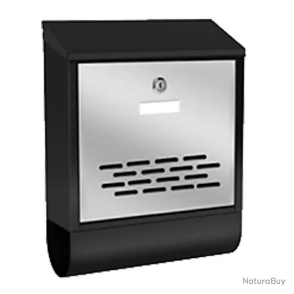 Boite aux lettres design porte-journaux bo�te postale design murale gris 16_0000111