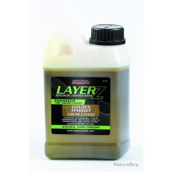 LAYERZ DIP MAGGOTS 1LITRE NPC