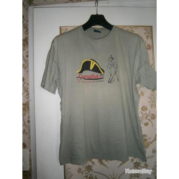 tee - shirt napolon bataille de la corogne