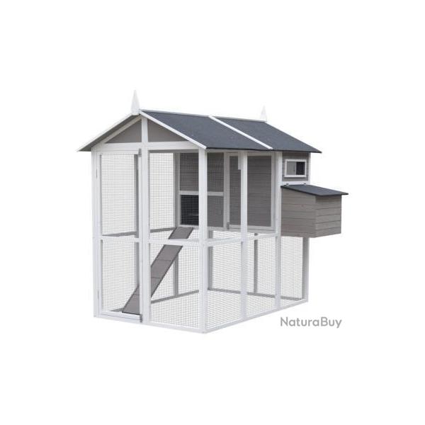 Poulailler xxl abri poule caille pintade basse cour maison poule caille coq cabane enclos poules