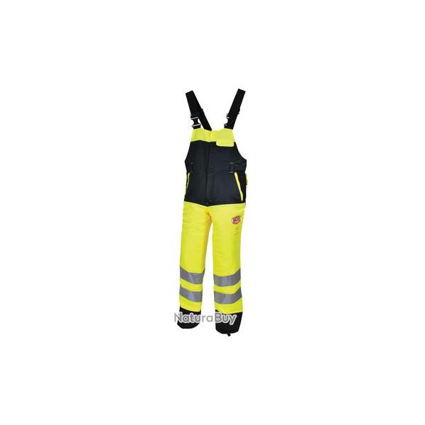 Salopette Glow haute visibilit� Classe 1 Type A 4XL Jaune
