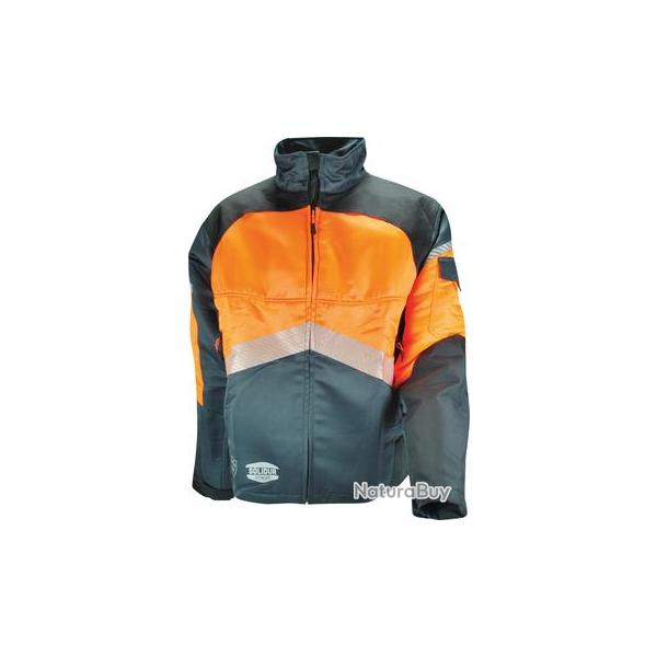 Veste b�cheron authentic classe 1 L Orange