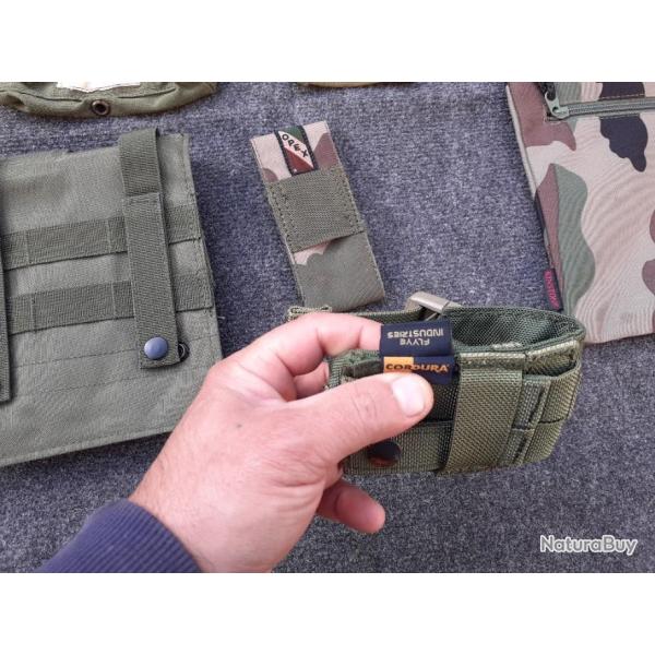 lot de poches et porte chargeurs militaires n2