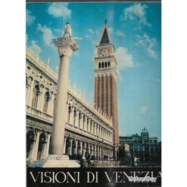 visioni di venezia , 1961 en 5 langues  vues de venise
