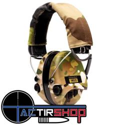Casque actif Sordin Supreme Pro X Led Camo Gel