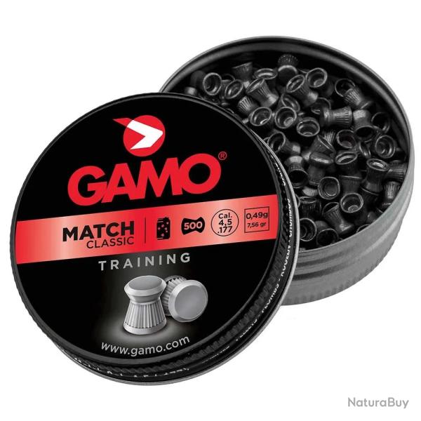 Boite de 500 Plombs diabolo pour arme air comprim� cal 4,5mm 0,5g