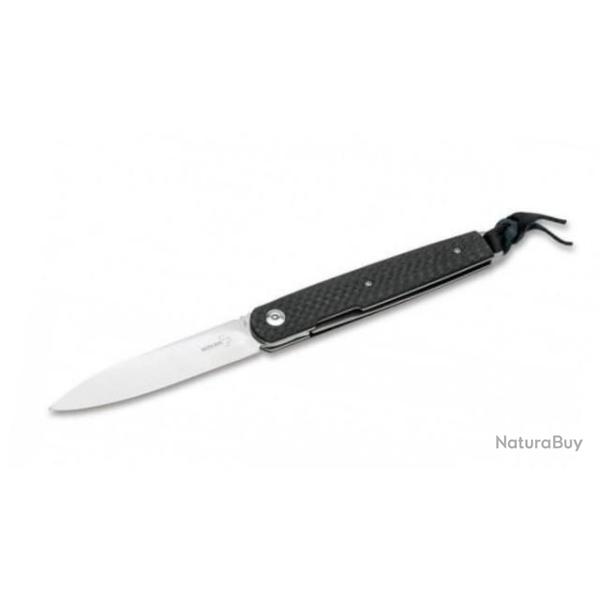 01BO079-Couteau pliant Boker Plus LRF Carbone