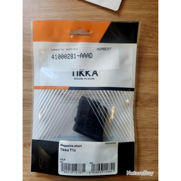 Chargeur TIKKA T1X 5 coups Calibre - 22LR