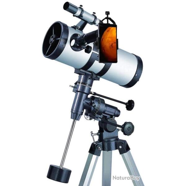 Pack t�lescope XXL Astrophotographie 114/1000 avec Lunette astronomique Zoom et Accessoires