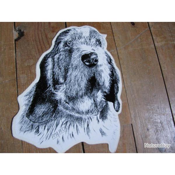 Autocollant Chien  (a233)