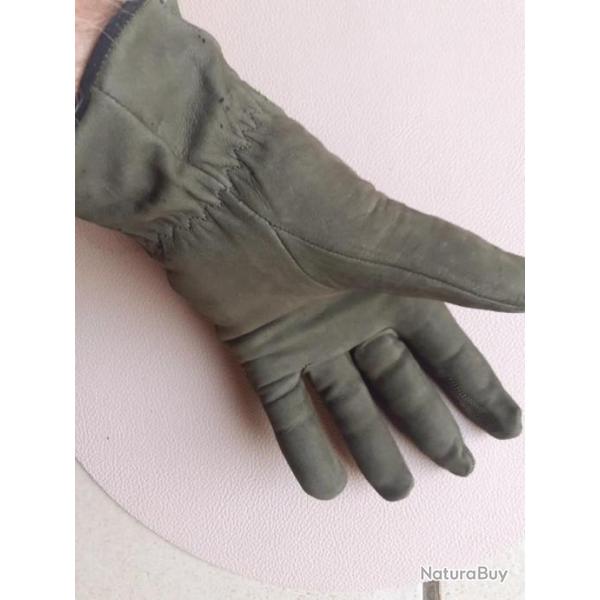 Gants en Cuir de buffle doubls...  L