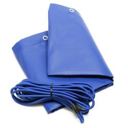 B&acirc;che de protection plate remorque 257,5 cm avec tendeur imperm&eacute;able 16_0000298