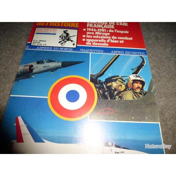 CONNAISSANCE DE L HISTOIRE HACHETTE L ARMEE DE L AIR FRANCAISE    num�ro 36
