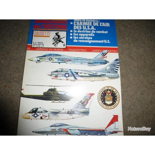 CONNAISSANCE DE L HISTOIRE HACHETTE L ARMEE DE L AIR DES USA   num�ro 37