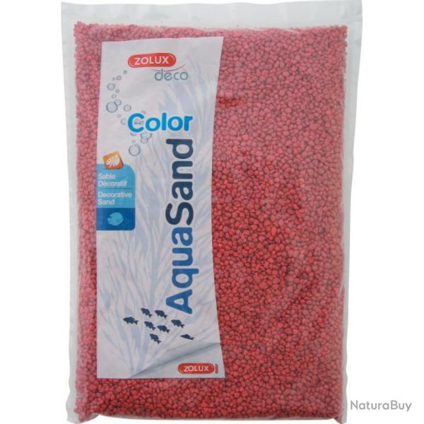 AQUASAND COLOR ROUGE FRAMBOISE 1KG