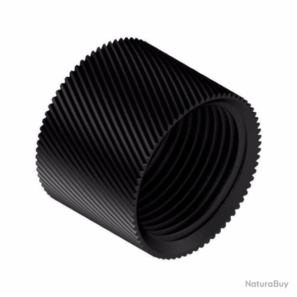 Bague prot�ge filetage M15x1 � droite - Diam�tre 21 mm - Longueur 16 mm - Lisse