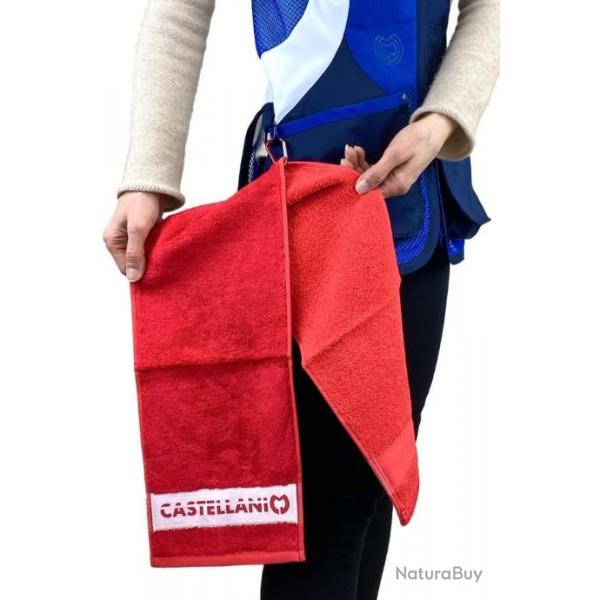 Serviette de Tir Castellani Rouge