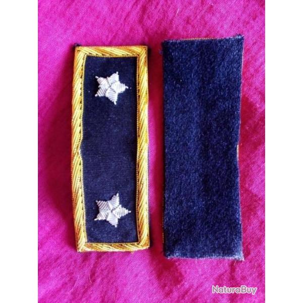 PAULETTES GNRAL DEUX TOILES US CIVIL WAR