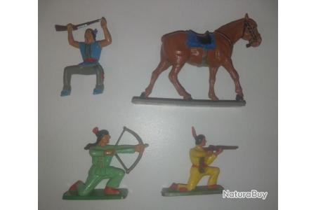 Figurine Starlux Western Indien - Soldat à Peindre 1:32 (60mm) - Occasion