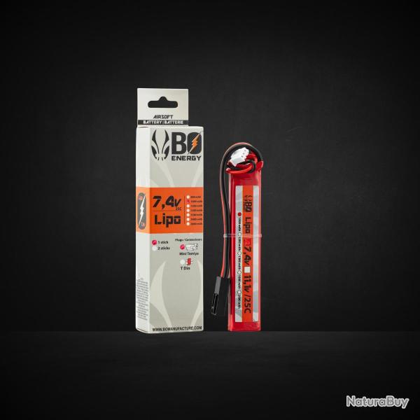 Batterie LIPO 7.4v 1000MaH Tamiya