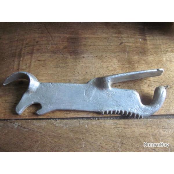 UXTENSILE MATIERE ALU  FORME ANIMALIER