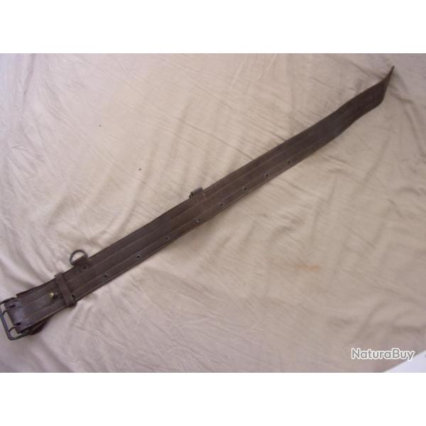 ceinture cuir de gendarme