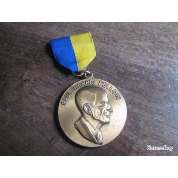 medaille  paul harris fellow