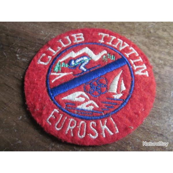 PATCH TISSU CLUB TINTIN