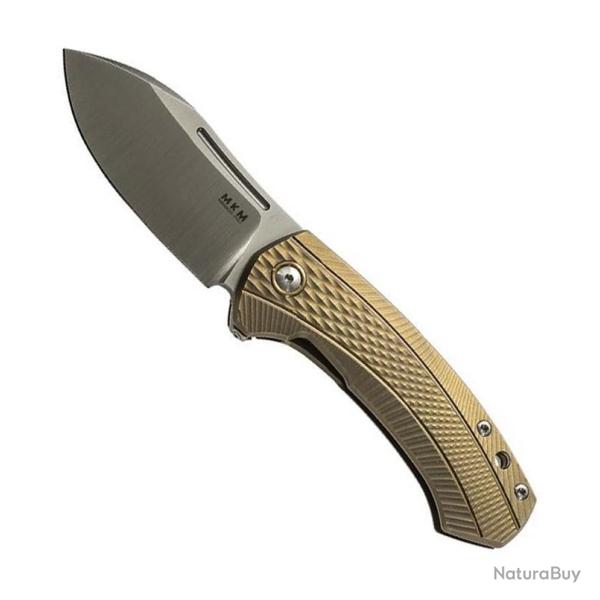 Couteau "Colvera" titanium, Couleur bronz� [MKM]