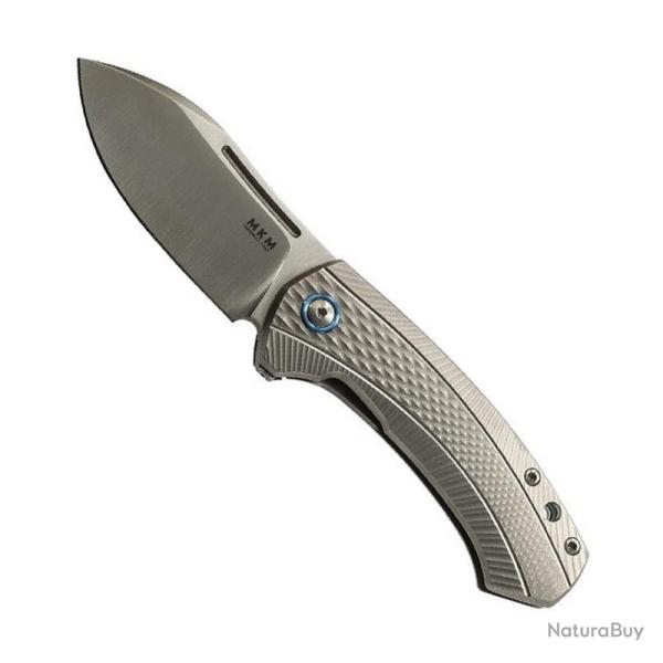 Couteau "Colvera" titanium, Couleur gris [MKM]