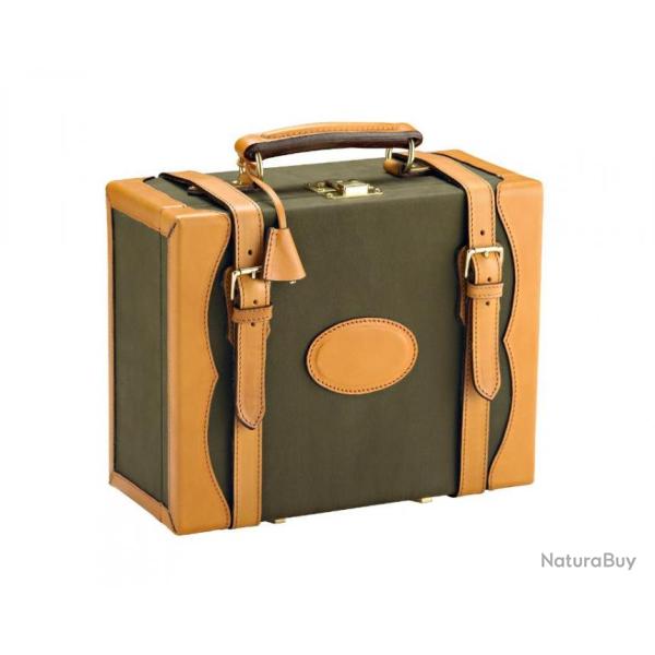 Valise 200 cartouches cuir/toile ALEXANDRE MAREUIL