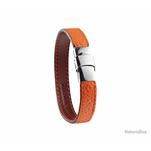 Bracelet en cuir 1 tour ALEXANDRE MAREUIL
