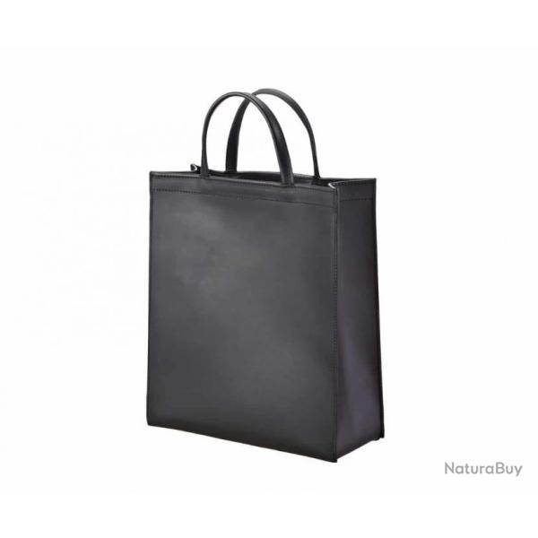 Sac papier vertical petit mod�le col antique noir et sauvage ALEXANDRE MAREUIL