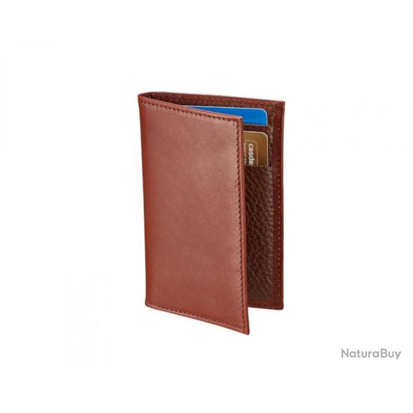 Porte carte en deux volets ALEXANDRE MAREUIL