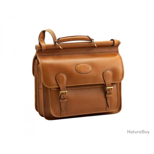 Sac "SAINT-HUBERT" cuir ALEXANDRE MAREUIL