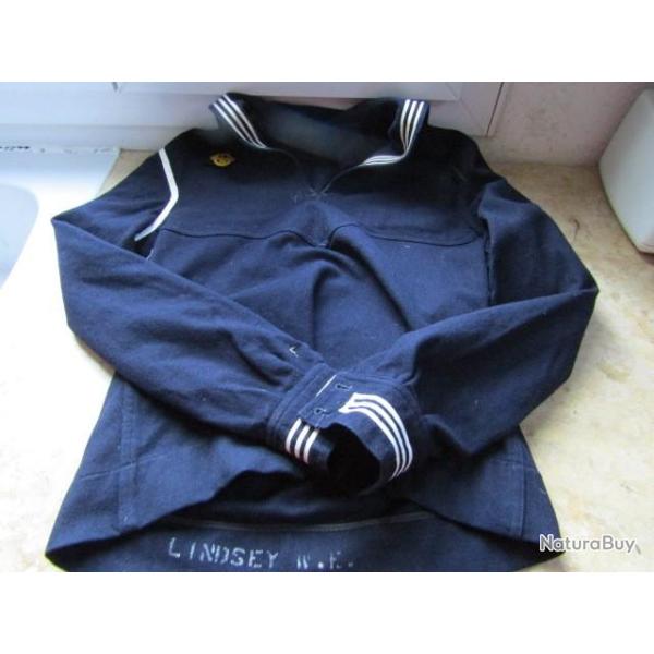veste troupe r�glementaire USN navy marin us army ww2 deuxi�me guerre marine guerre +d�mobilisation