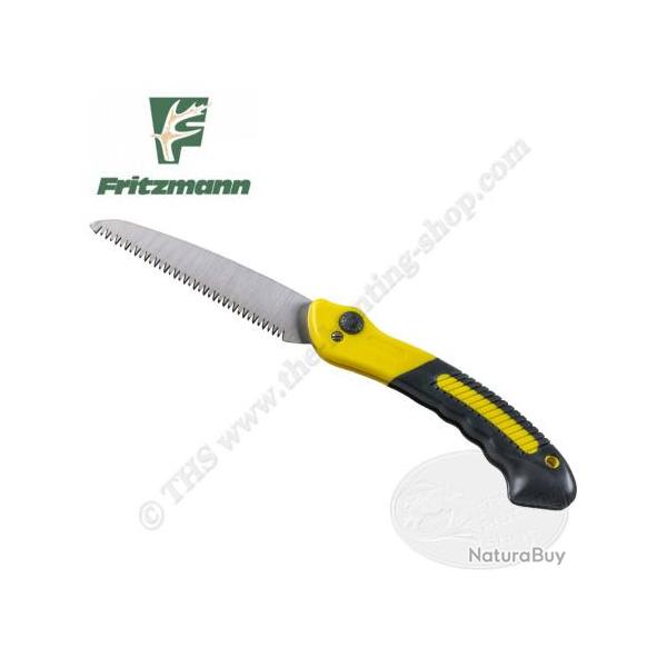 FRITZMANN Scie pliante compacte � coupe rapide id�al pour �brancher ou �laguer