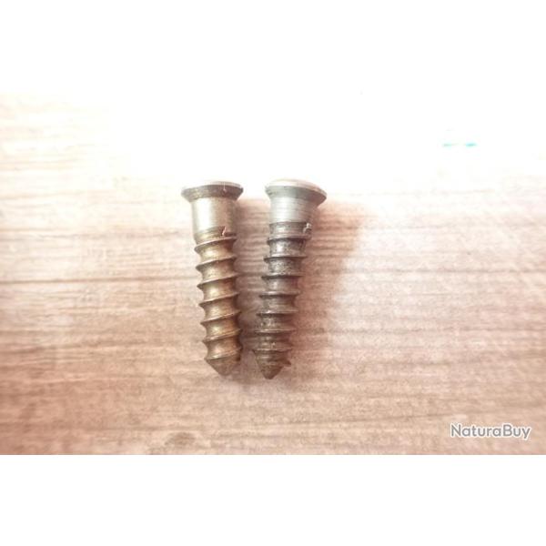 Lot de 2 vis pour sous-garde ou anneau de bretelle, Suisse Rubin Schmidt et Vetterli