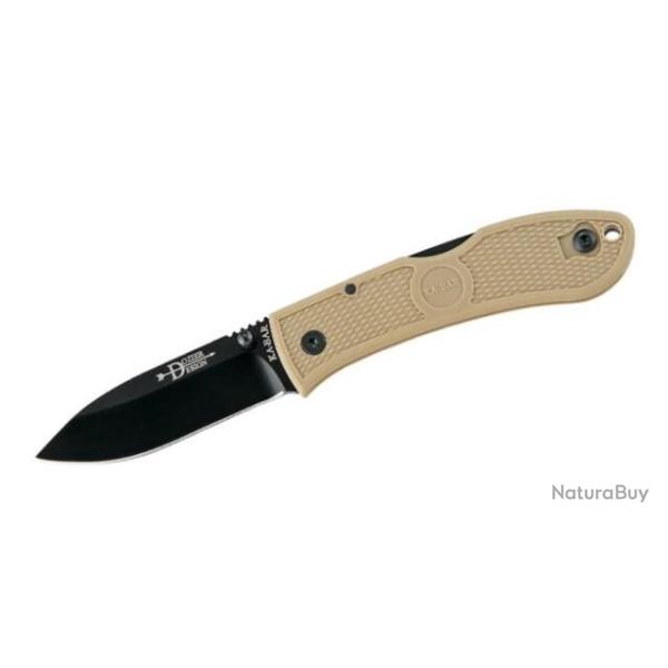 KA4062CB-Ka-Bar couteau pliant Dozier Folding Hunter Coyote Brown