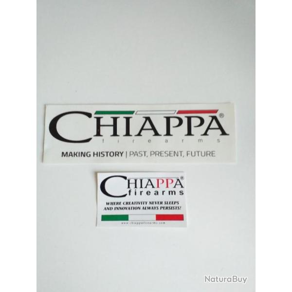 Vends lot autocollants CHIAPPA