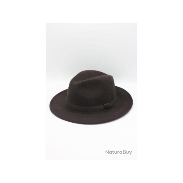 Chapeau de laine, Fdora classique, chasse, sortie, hiver 07