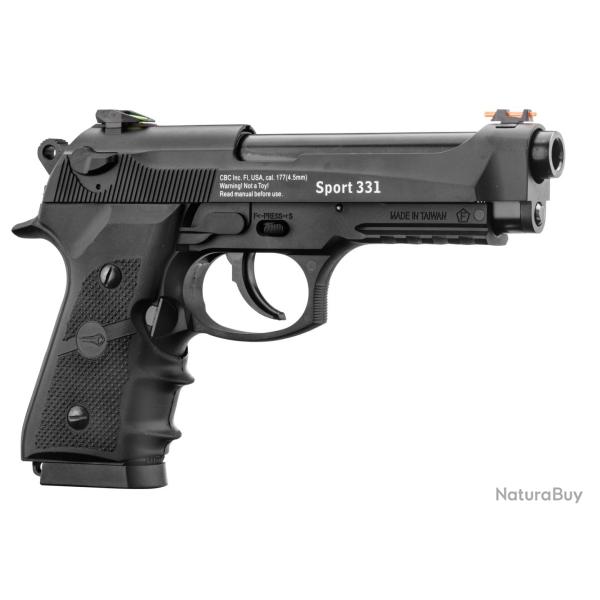 Pistolet CO2 Borner Sport 311 Culasse Mobile Calibre 4.5MM
