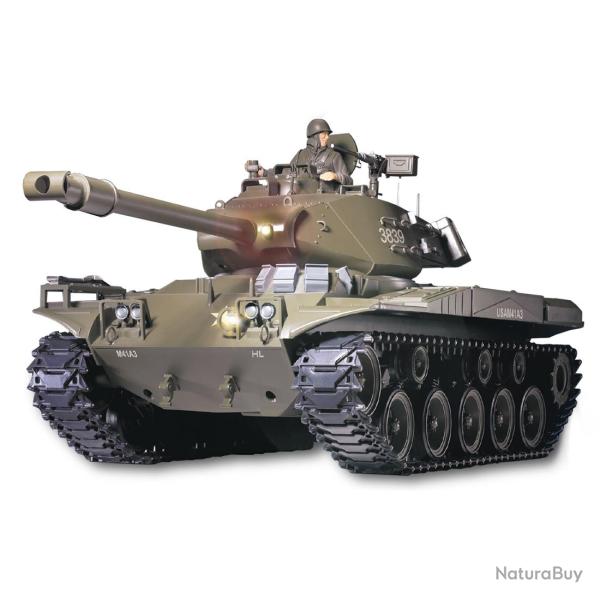 Tank Radiocommand� Walker Bulldog US M41A3 1:16�me Son et Fum�e
