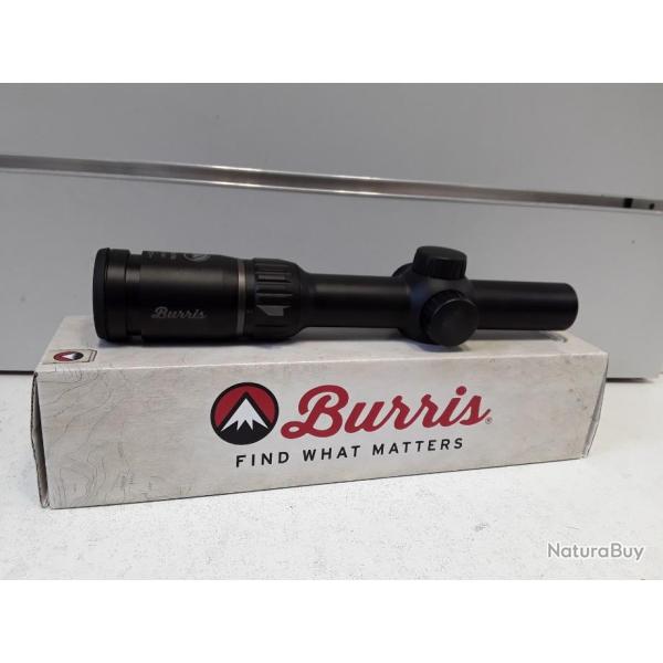 N3341- LUNETTE BURRIS FOUR X E     1 X 4 - 24 RETICULE LUMINEUX - NEUF!