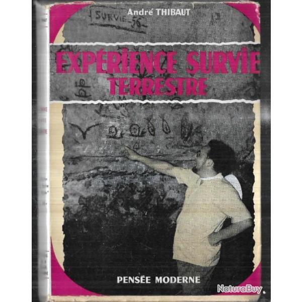 exp�rience de survie moderne de andr� thibaut ; causses , carennac , dordogne