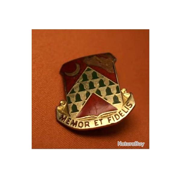 INSIGNE RGIMENTAIRE  AMRICAIN,  CREST US POST WW2 (9)