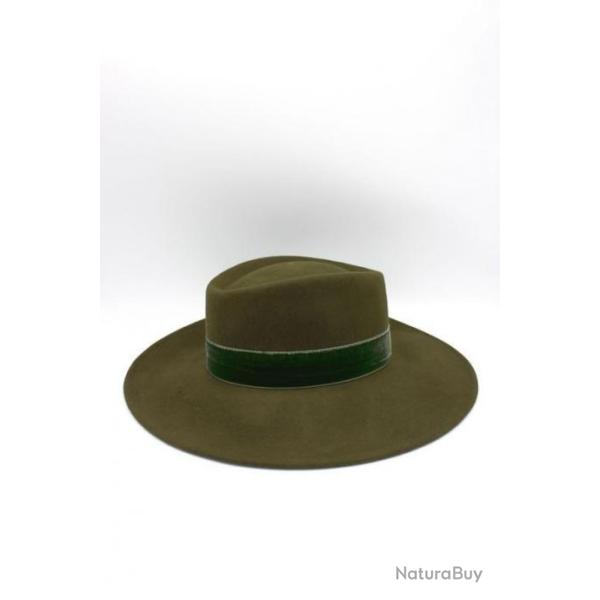 Chapeau de laine  large bord, chasse, sortie, hiver, randonner (10)