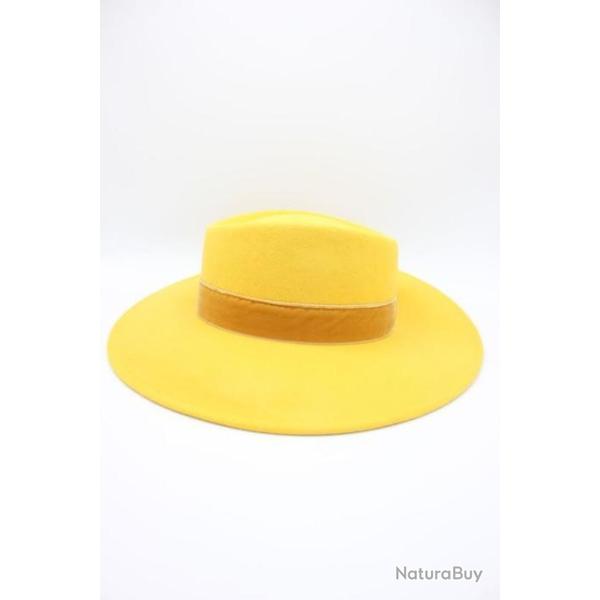 Chapeau de laine  large bord, chasse, sortie, hiver, randonner (G13)