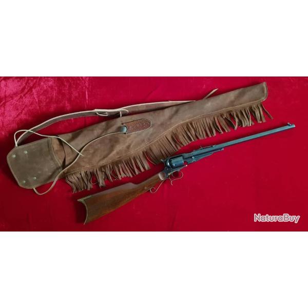 VALENTIN GANCH FOURREAU � REVOLVER CARABINE REMINGTON 1858