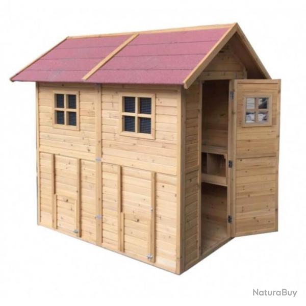 Poulailler maison poule caille clapier lapin abri coq basse cour jardin volaille cielterre-commerce